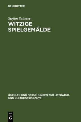 Witzige Spielgemälde: Tieck und das Drama der Romantik