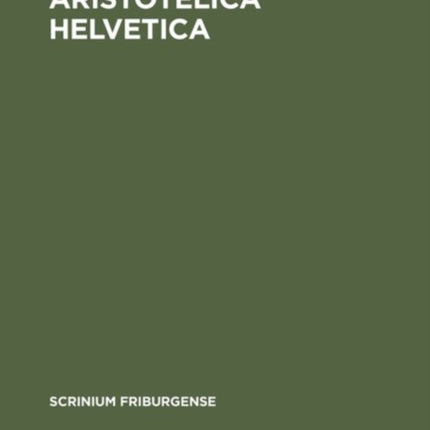 Aristotelica Helvetica