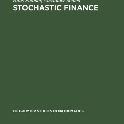 Stochastic Finance: An Introduction in Discrete Time