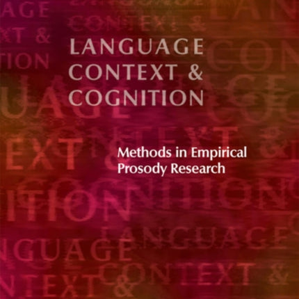 Methods in Empirical Prosody Research