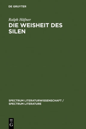Die Weisheit des Silen: Heinrich Heine und die Kritik des Lebens