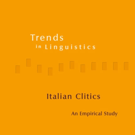 Italian Clitics: An Empirical Study