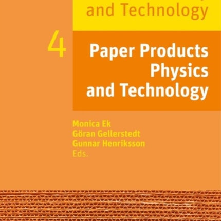 Paper Products Physics and Technology