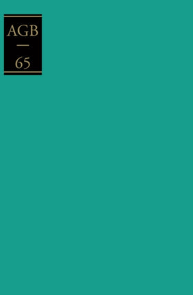 Archiv für Geschichte des Buchwesens, Band 65, Archiv für Geschichte des Buchwesens (2010)