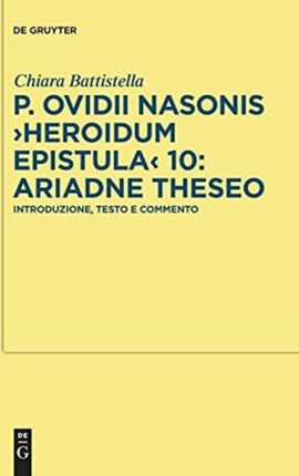 P. Ovidii Nasonis  Heroidum Epistula  10: Ariadne
