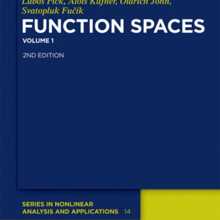 Function Spaces, 1