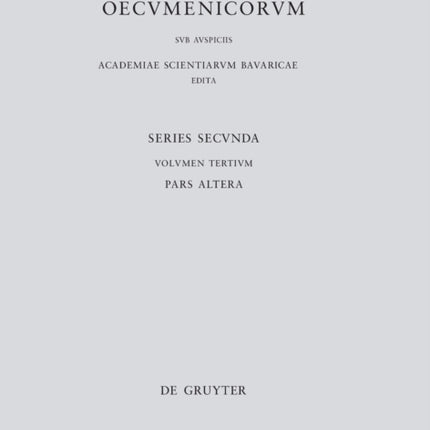Concilii Actiones IV-V