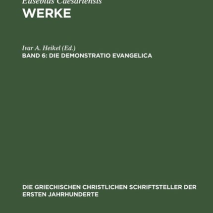 Die Demonstratio Evangelica