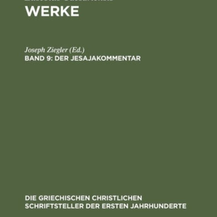 Der Jesajakommentar