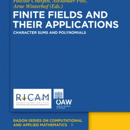 Finite Fields and Their Applications: Character Sums and Polynomials