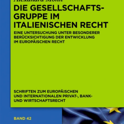Die Gesellschaftsgruppe im italienischen Recht
