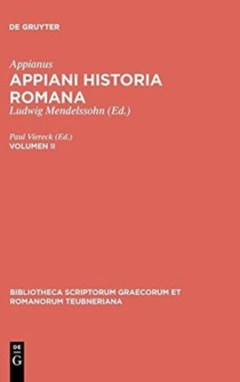 Appiani Historia Romana: Volumen II