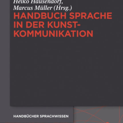 Handbuch Sprache in der Kunstkommunikation
