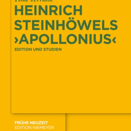 Heinrich Steinhöwels 'Apollonius'