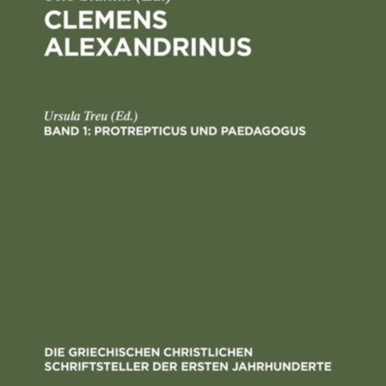 Protrepticus Und Paedagogus