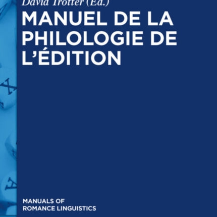 Manuel de la philologie de l'édition