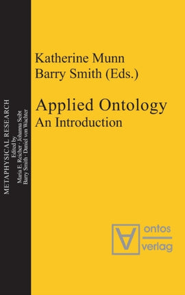 Applied Ontology: An Introduction