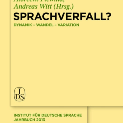 Sprachverfall?
