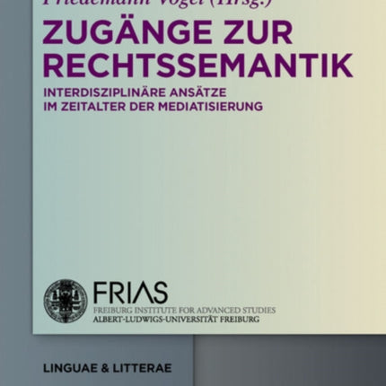 Zugänge zur Rechtssemantik