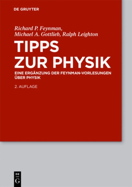 Tipps Zur Physik: Eine Ergänzung