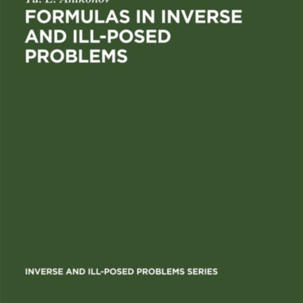 Formulas in Inverse and Ill-Posed Problems