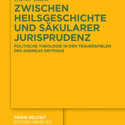 Zwischen Heilsgeschichte und säkularer Jurisprudenz