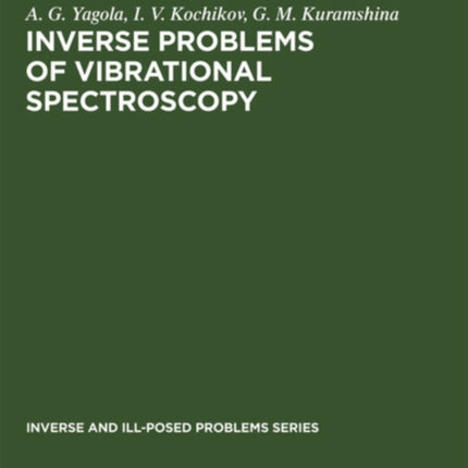 Inverse Problems of Vibrational Spectroscopy