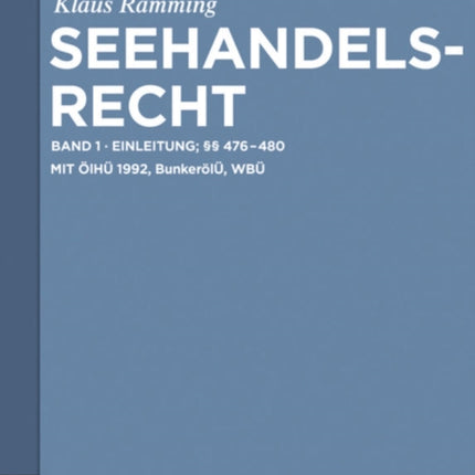 Einleitung; §§ 476 - 480