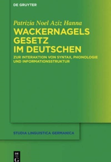 Wackernagels Gesetz im Deutschen