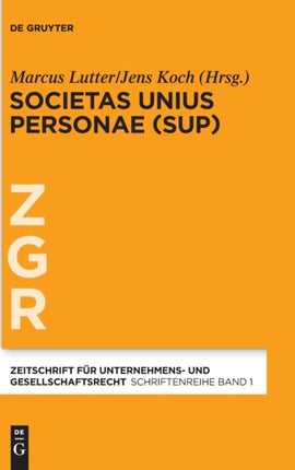 Societas Unius Personae (SUP)