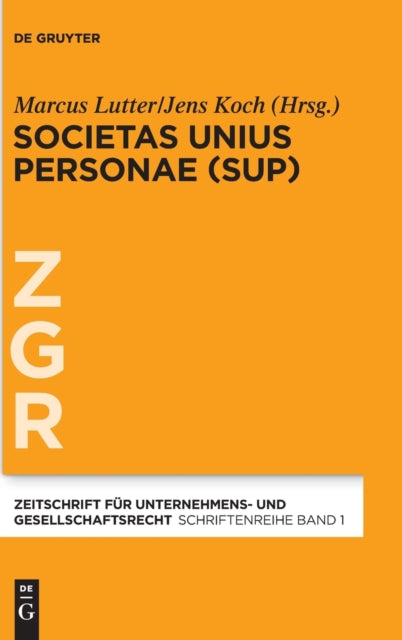 Societas Unius Personae (SUP)