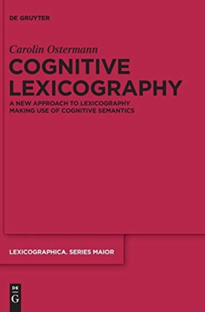 Cognitive Lexicography: A New Approach to