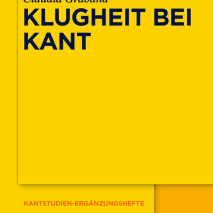 Klugheit bei Kant