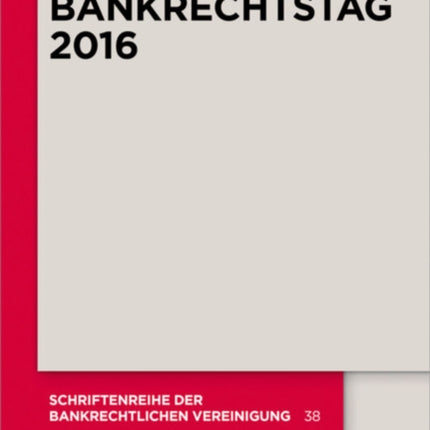 Bankrechtstag 2016