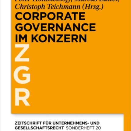 Corporate Governance im grenzüberschreitenden Konzern