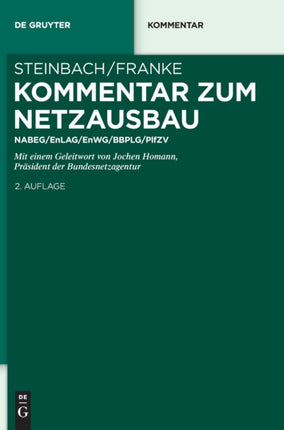 Kommentar Zum Netzausbau: Nabeg/Enlag/Enwg/Bbplg/Plfzv