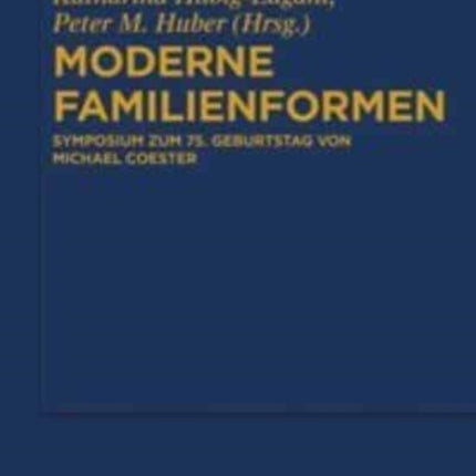 Moderne Familienformen