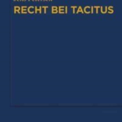 Recht bei Tacitus