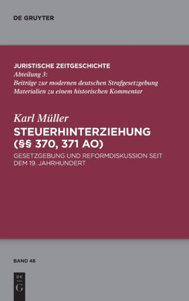 Steuerhinterziehung (§§ 370,371 AO)