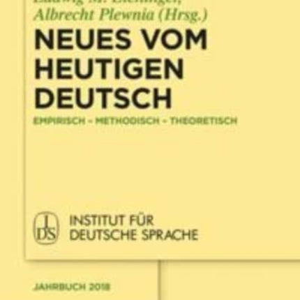 Neues vom heutigen Deutsch