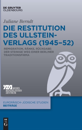 Die Restitution Des Ullstein-Verlags (1945-52):