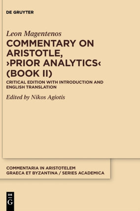 Commentary on Aristotle, ›Prior Analytics‹ (Book