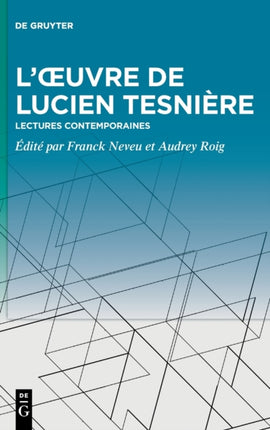 L'oeuvre de Lucien Tesnière