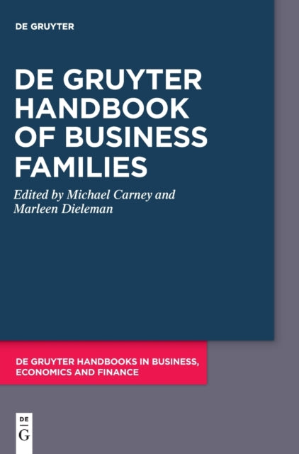 De Gruyter Handbook of Business Families