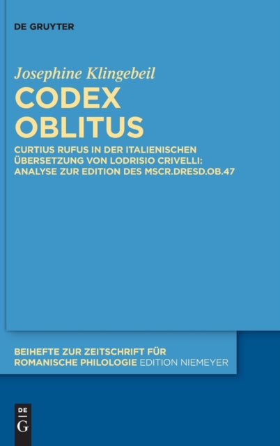 Codex oblitus
