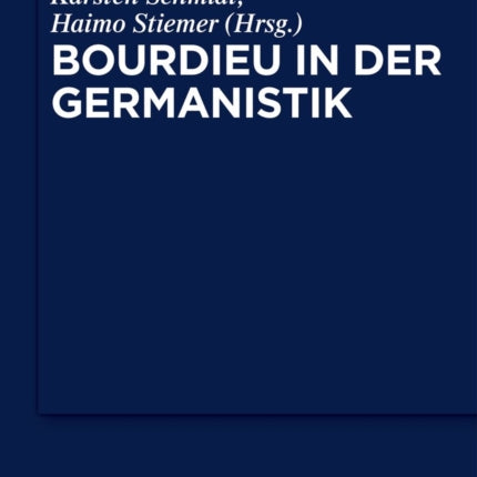 Bourdieu in der Germanistik