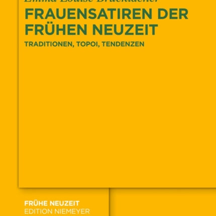 Frauensatiren der Frühen Neuzeit