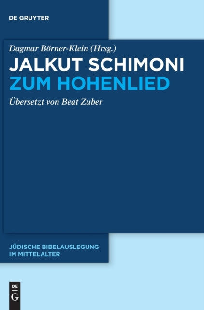 Jalkut Schimoni Zum Hohenlied