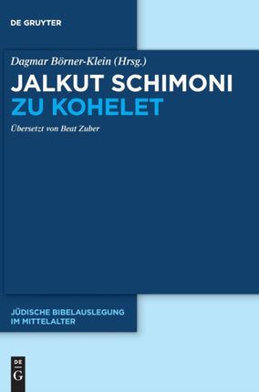Jalkut Schimoni Zu Kohelet