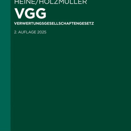 VGG  Verwertungsgesellschaftengesetz